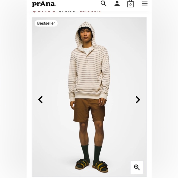 Men’s prAna Cargo shorts - Picture 7 of 7